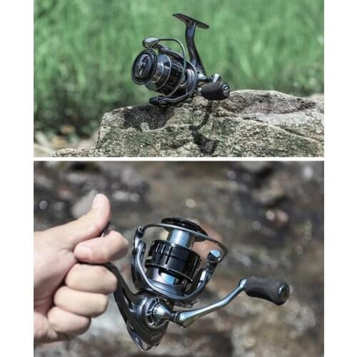2021 New Fishing Reel 8KG Max Drag JC3000 4000 Metal Spool Handle Oblique Angle Support Lightweight Fishing Reel