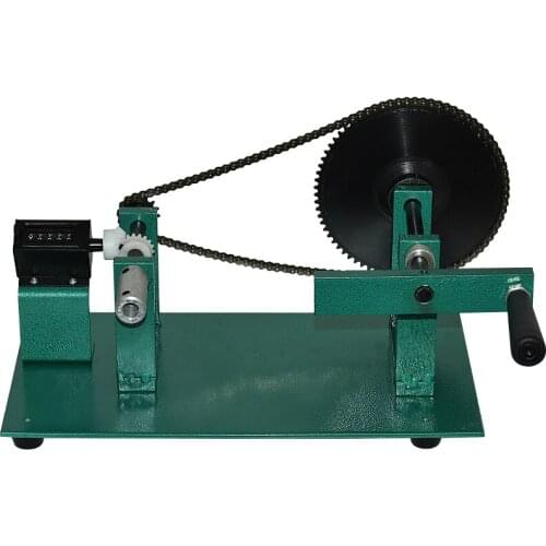 New Arrival Automatic Counting Hand Crank / Manual Winding Machine Electronic Transformer Hand Coil Counting Winding Machine
