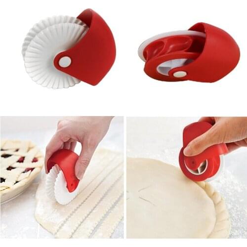 New Pastry Rolling Wheel Decorator Beautiful Pie Biscuit Dough Cutting Machine Kitchen Baking Tool Cake Making Accessories