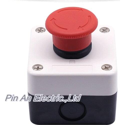 Emergency stop button switch box emergency stop button box waterproof IP65