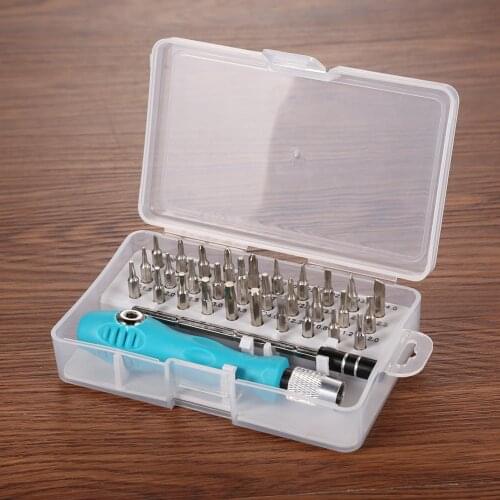 Precision 32 in 1 Screwdriver Torx Hex Bit Combination Set Computer Watch Camera Game Console Repair Maintenance Tool#38