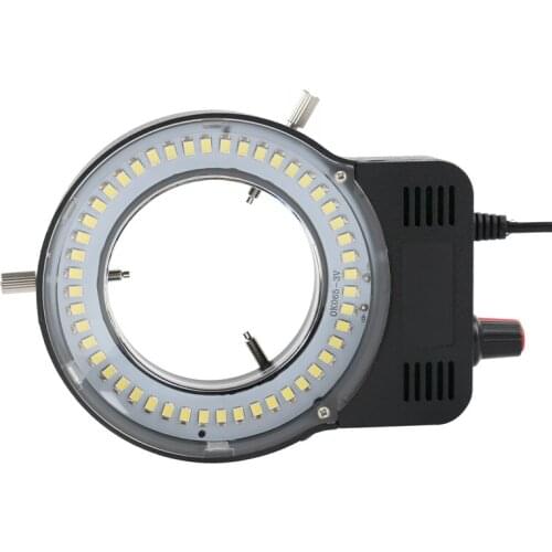 Adjustable 48 LED SMD USB Circle Light illuminator Lamp For Industrial Camera Magnifier Industry Microscope 3W-5W 110V-220V