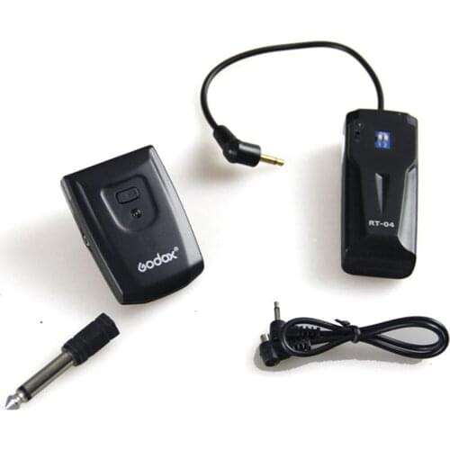 Godox RT-04 4 Channel Trigger 1 Transmitter + 1 Receiver Wireless Studio Flash trigger For Most Of Godox Strobe Flash