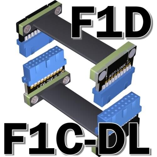 The motherboard built-in USB3.0 19/20-pin blue port extension cable