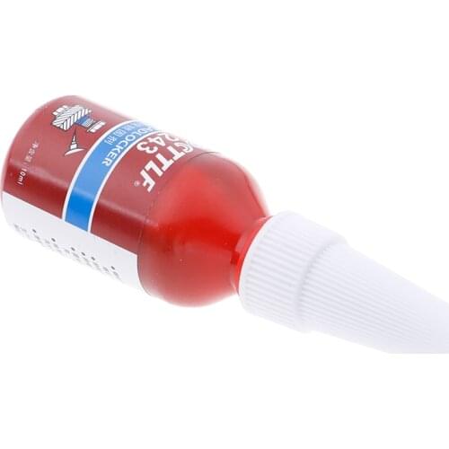 Screw Glue Thread Locking Agent Anaerobic Adhesive 243 Glue Oil Resistance Fast Curing 10ml