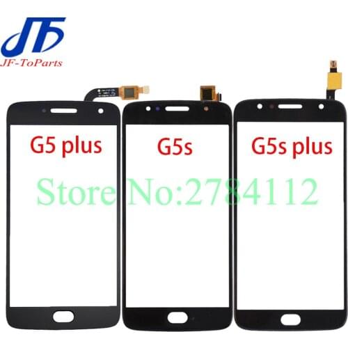 10Pcs/lot Touch Screen Replacement Part For Motorola Moto G5 G5S Plus Touch Panel Digitizer Sensor Front Outer LCD Glass