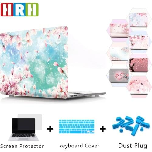 HRH Japanese cherry Hard Case Shell Protective Laptop for Macbook Air Pro Retina 11 13 12 15Touch Bar A2159 A2141 A2289 A2251