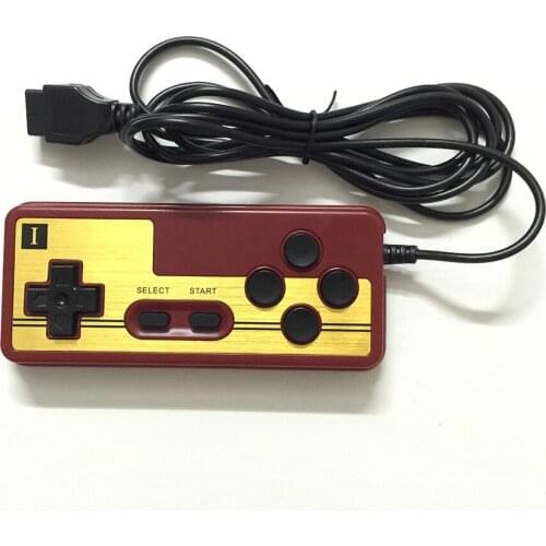 1pcs Gamepad 9 Holes Game controller For 8bit TV video game console player Backup Game Joypad Free Shipping