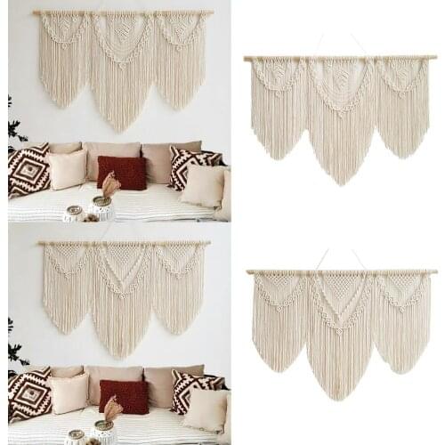 Hand-woven Large Wall Hanging Boho Woven Tapestry Bohemian Crafts Room Decoration Gorgeous Tapestry For Home Decor