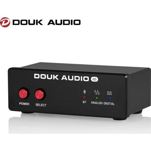 Douk Audio Mini CSR8675 Bluetooth 5.0 Receiver for Home Stereo Coaxial / Optical OUT Audio Adapter D/A Converter