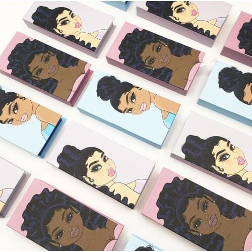 100/PACK Wholesale Eyelash Packaging Boxes Empty Lash Packaging Rectangle Case with Tray 25mm Mink Lashes Box Eyelashes Package