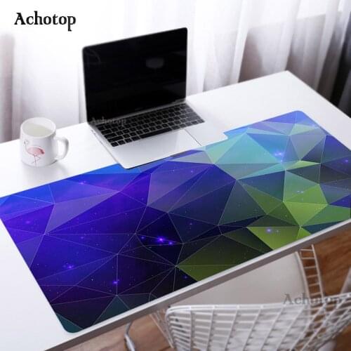 Mouse Pad Art Color Creative Personality Game Mousepad Large Gradient Desktop Keyboard Lock Border 300x600mm Rubber Pad Desk Mat