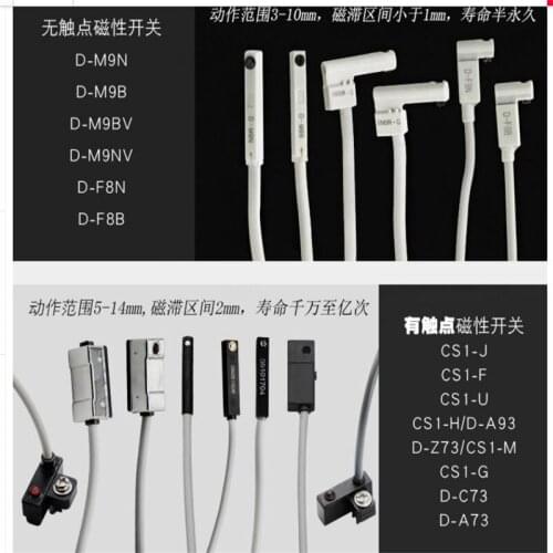 Magnetic switch for cylinder