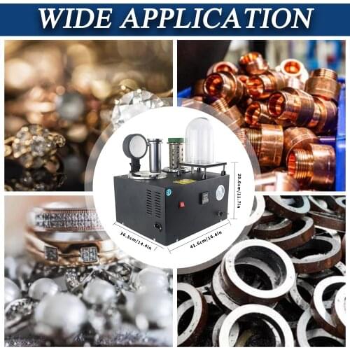 Melting Furnace Jewelry Casting Machine Equipment Gold Metal and Silver Induction with Crucible