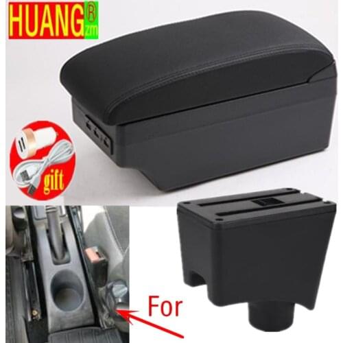 For Renault Sandero Armrest For Lada LARGUS Car Armrest box 2013-2014 Center Storage box car accessories Interior USB