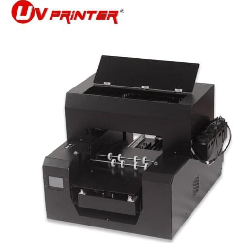 Large format printing platform inkjet A3 commercial printer for flat cylindrical printing on silicone glass wood and leather