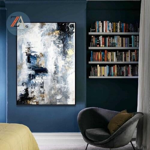 Abstract painting hand painted oil painting on canvas wall art painting living room bedroom family decoration painting