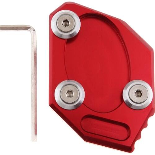 Motorcycle Foot Side Stand Extension Pad for Kawasaki Ninja 300R 250 Z250 ZX250 EX300 13-15