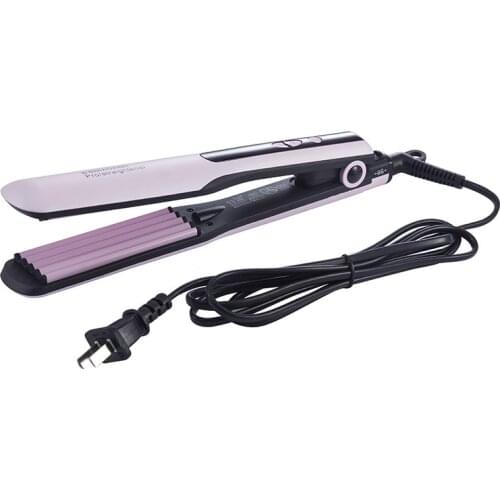 LCD Hair Straightening Irons Fast Warm-up Thermal Performance Professional Tourmaline Ceramic Heating Plate Hair Straightener