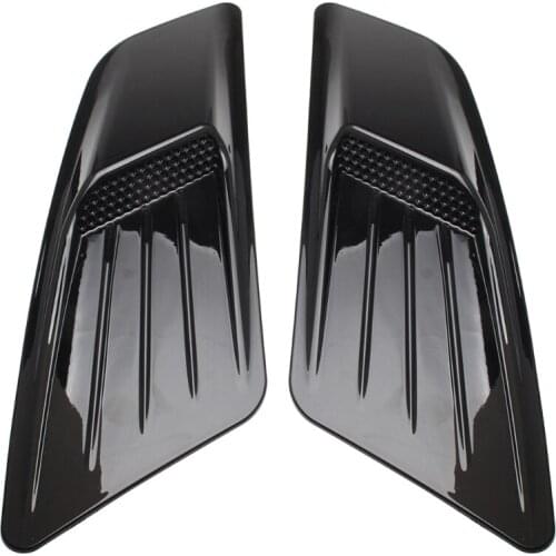 1Pair High Quality Front Hood Air Intake Trim Scoop Vent Guards For Forde Mustang 2015-2017 Wholesale