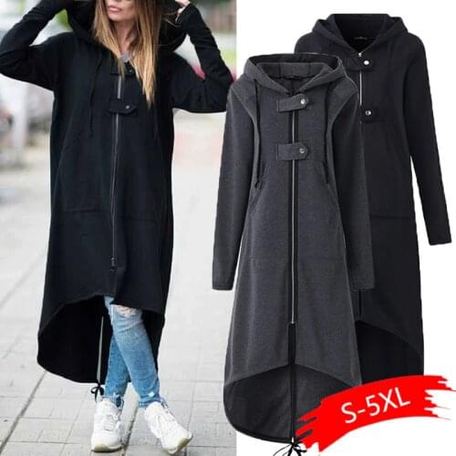 WICCON Women's Black Raincoats