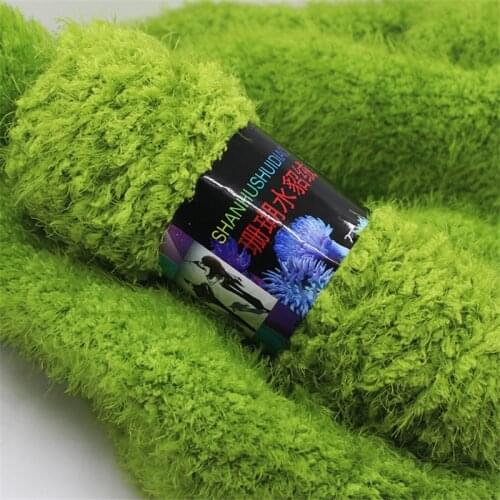 1pc 100g Yarn Tricot Wool Blends Yarn Baby Plush Crochet Purses Cotone Per Uncinetto