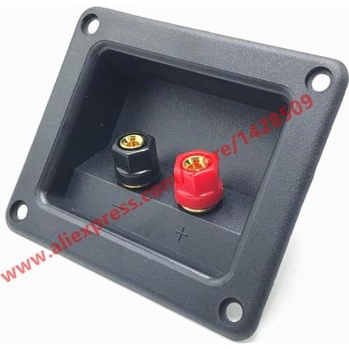 1pc WP2-16 Square Junction Box Connector with 2 Positions 310 High Quality Red and Black Wiring Terminal Speaker Fittings