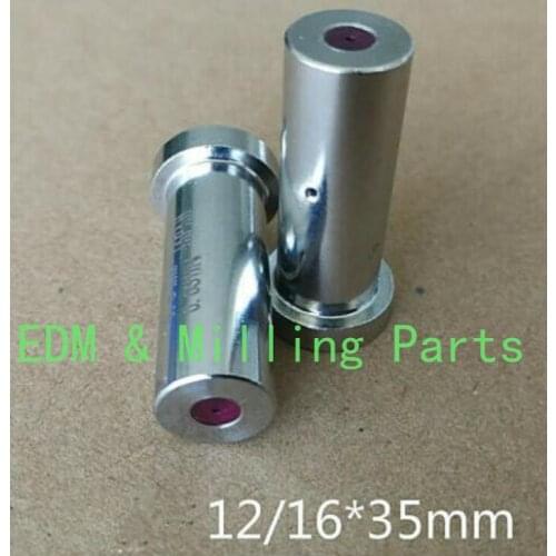 1pcs CNC S150 TS Pipe Agie Charmilles EDM Wire Cut Ruby Guide 12/16*35mm Tubes 0.9mm For EDM Wire Cut Mill Part