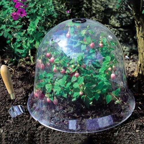 3Pcs Reusable Garden Planting Thermal Warm Dome Cloche Protective Cover