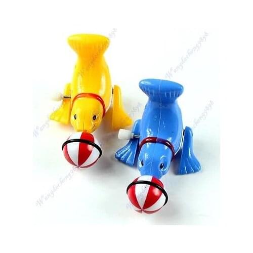 5pcs/lot New Kids Children Toy Gift Cute Lovely Dolphin Clockwork Toy Hot Sell