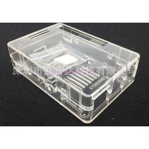 500pcs ABS Case Tranparent ABS Enclosure Box Shell for Raspberry Pi 3/2 ,3 Model B