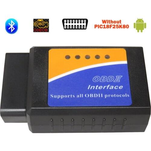 ELM 327 V 1.5 V1.5 Elm327 Bluetooth OBD2 Adaptor Auto Scanner for Android Torque Elm-327 OBDII Code Reader Diagnostic Tool