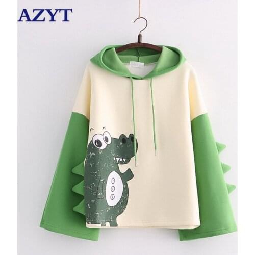 Женские толстовки с принтом AZYT China At AliExpress