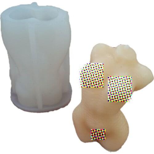 BK8027 Human behavior art silicone mold woman