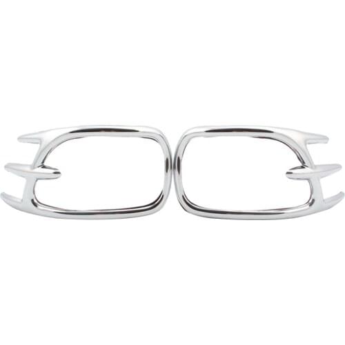 2 Pieces Side Turn Signal Lamp Cover for Honda GL 800 Goldwing 2001-2006,High quality,Silver Color