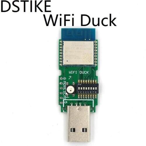 DSTIKE WIFI Duck USB Rubber Ducky ESP8266 ESP-WROOM-02 Wifi Ducky Update Version Development Board