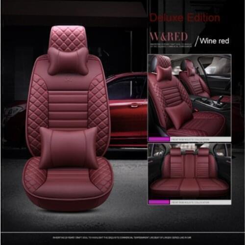 WLMWL Leather Car Seat Cover for Tesla all medels models 3 Model S MODEL X MODEL Y Custom auto foot Pads car accessories