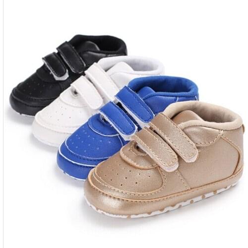 Brand New Fashion Toddler Infant Newborn Baby Boy Girl Crib Shoes Soft Sole Prewalkers Anti Slip Sneakers Baby Shoes 0-18M
