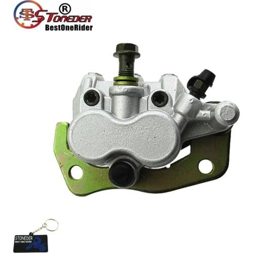 STONEDER Left Front Brake Caliper With Pads For Kazuma Dingo Falcon 110cc 150cc 250cc ATV Quad