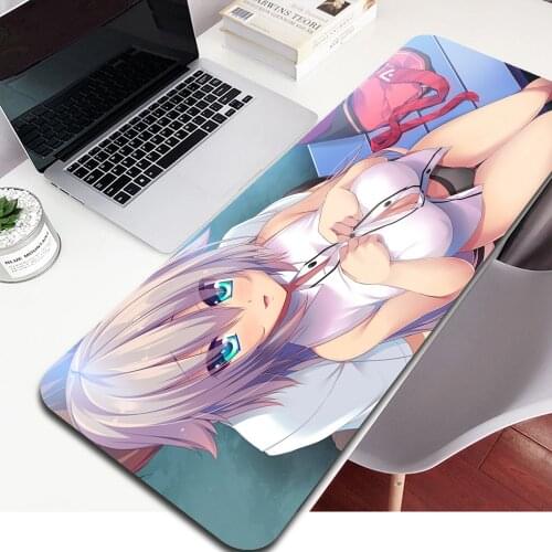 Anime Sexy Big Tits Girl Laptop Desk Keyboards Carpet Mat Anime Mouse Pad Gaming Accessories PC Gamer Anime Mat Cute Mouse Pad
