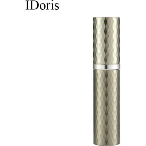 IDoris New Arrial perfume vaporizers 5ml Perfume Bottle Mini Metal Sprayer Refillable Aluminum Perfume Atomizer Travel Size 1PC