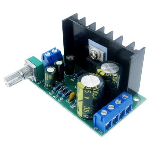 Amplifier Board TDA2050 Mono Audio Power Amplifier Board Module DC/AC 12-24V 5W-120W 1-Channel