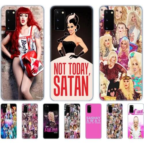 Silicon Case For samsung galaxy S20 PLUS Ultra S10 lite Phone Cover For samsung note 10 plus lite Case RuPauls Drag Race queens