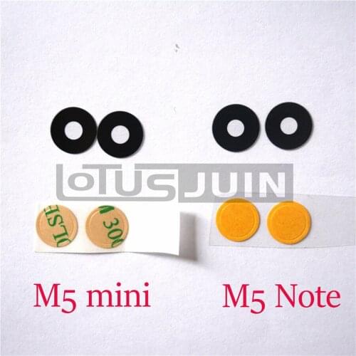 50pcs Real Back big camera glass lens cover For Meizu M5 Note M5 mini meilan 5 note 5