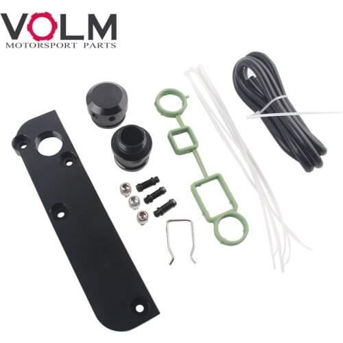 Billet PCV erase Kit plate renew adapter for Volkswagen (VW) / Audi / seat / Skoda EA113 engines qt3001