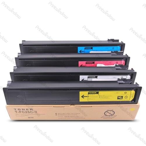 1SET 4PCS CMYK T-FC25C Toner Cartridge For Toshiba E Studio 2040C 2540C 3040C 3540C 4540C 2040 2540 3040 3540 4540 c