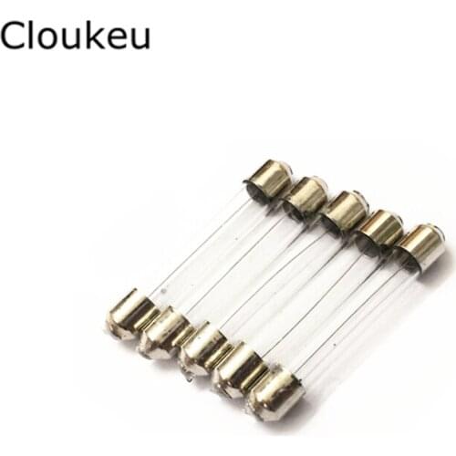 10A 7*45 Glass Fuse 250V 10a 7x45mm Fast blow fuse 10Pcs