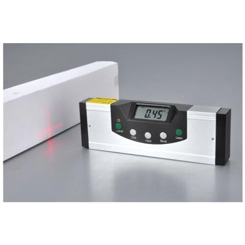 150mm 225mm Precision Spirit Level Magnetic Digital Level 360 Degree Range Angle Finder with Magnets Inclinometer