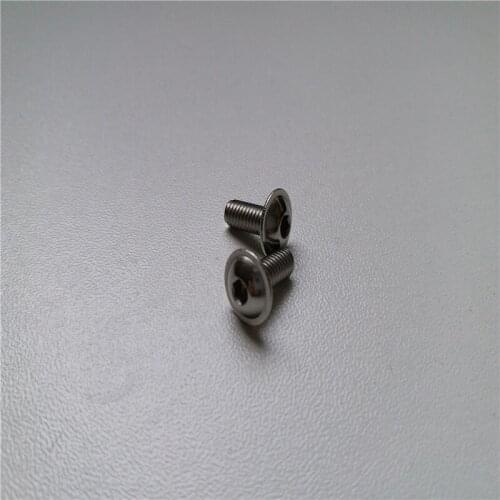 150pcs Semi-round head screws hex socket with padded 304 stainless steel M4*10mm screws