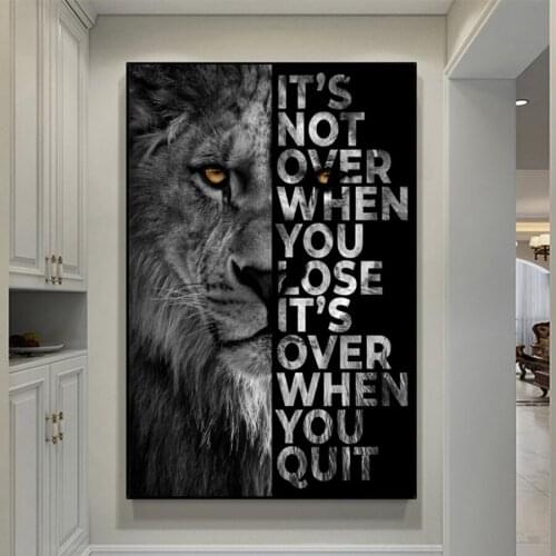 5D Diy Diamond Painting Cross Stitch Wild Lion Letter Art Posters Mosaic Diamond Embroidery Animal Home Paintings Hobbies Crafts